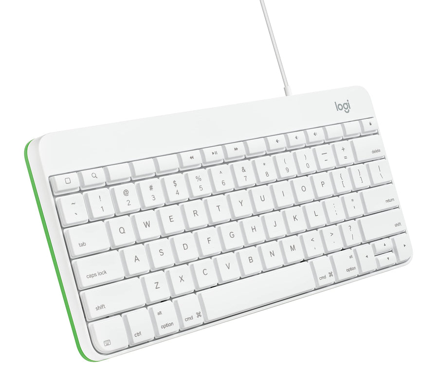 Logitech-Bedraad Toetsenbord voor iPad met Lightning Aansluiting - Wit Tweedehands