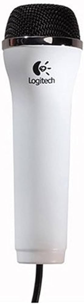 Logitech-Microfoon voor Nintendo Wii, Wii U, Switch, PS2, PS3, PS4, Xbox 360, Xbox One - Wit Tweedehands
