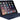 Logitech-Slim Folio Bluetooth QWERTY voor iPad (5e gen) - Blauw (In doos) Tweedehands