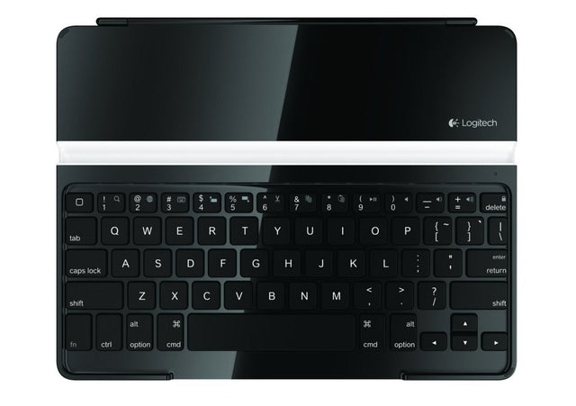 Logitech Ultrathin Keyboard Cover, zwart, QWERTY-toetsenbord bovenaanzicht