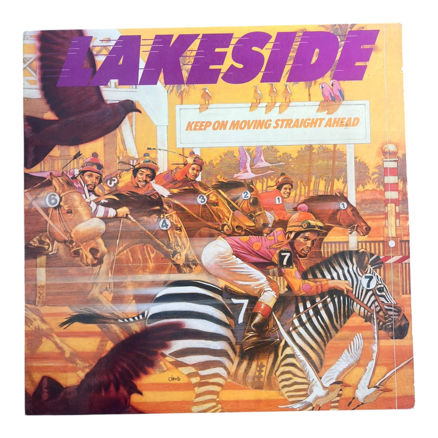 LP-Lakeside – Keep On Moving Straight Ahead | Funk / Soul | 1981 | Solar Records Tweedehands