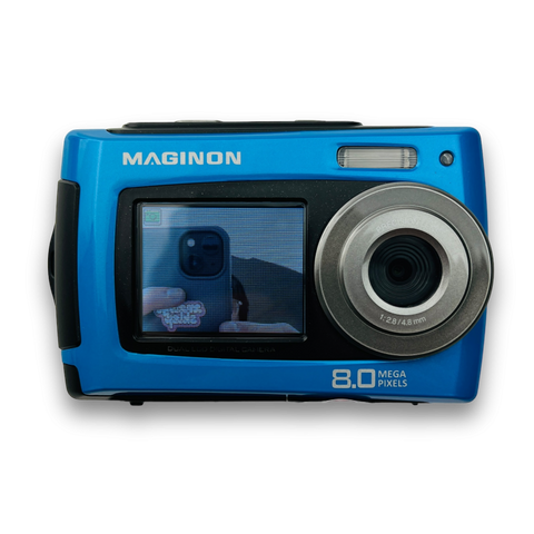 Maginon-Maginon Fun Digitale Compact Camera - Blauw Tweedehands