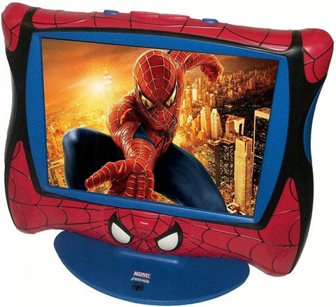 Marvel-LCD1SP 15" Inch Spider-Man LCD Televisie (Incl. afstandsbediening) Tweedehands