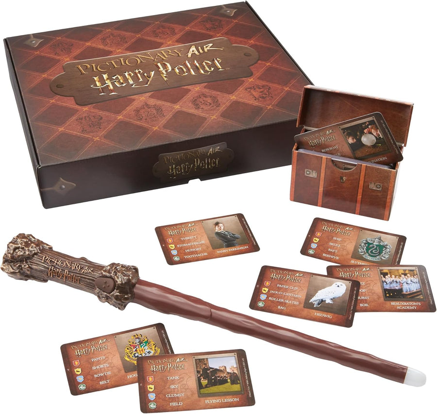 Mattel Games-Pictionary Air Harry Potter Editie (Nieuw)