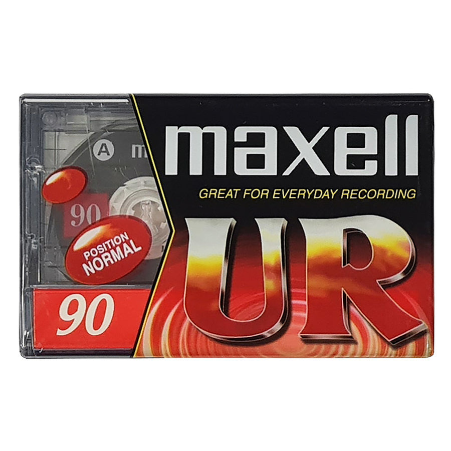 Maxell-UR90 Audio Cassette Tapes (Nieuw)