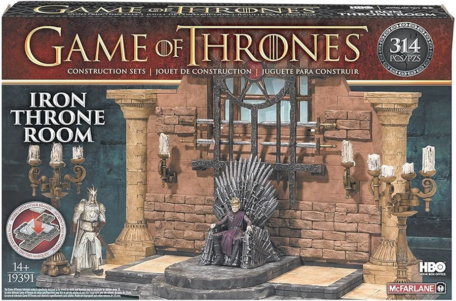 McFarlane-Game of Thrones: Building Sets - Iron Throne Room (Nieuw)