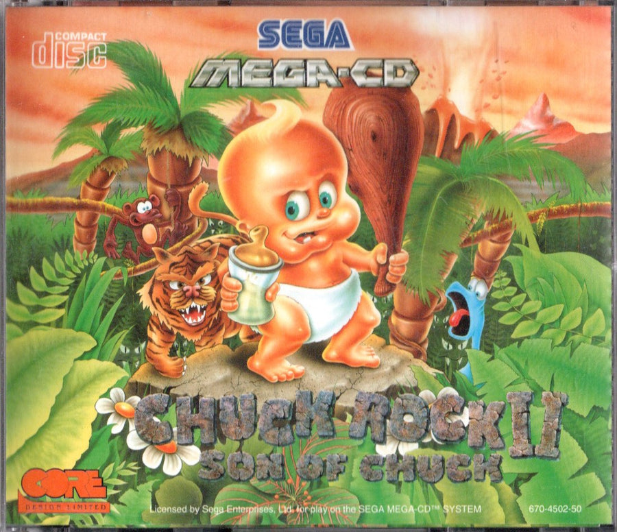 Mega-CD-Chuck Rock II Son of Chuck Tweedehands