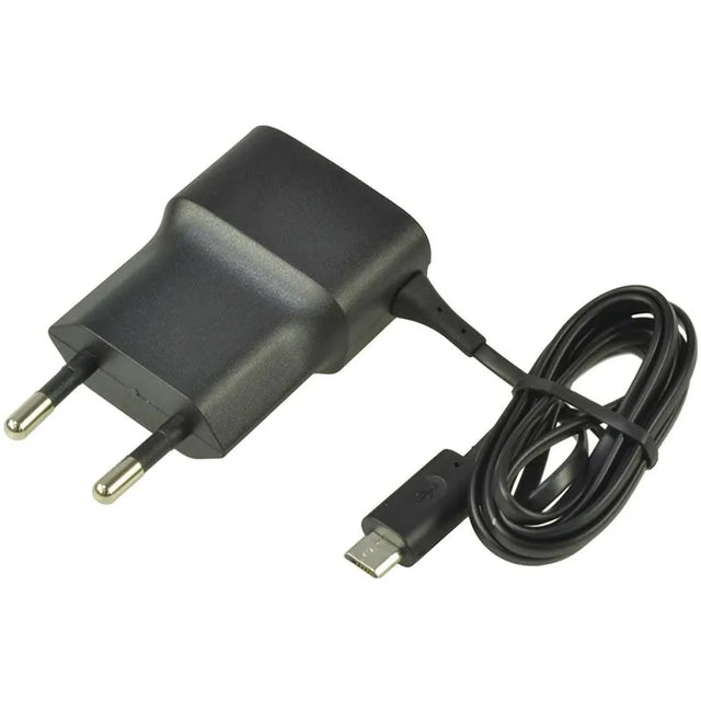 Microsoft AC-18E oplader, zwart, adapter met Europese stekker en kabel met micro-USB-stekker, tweedehands
