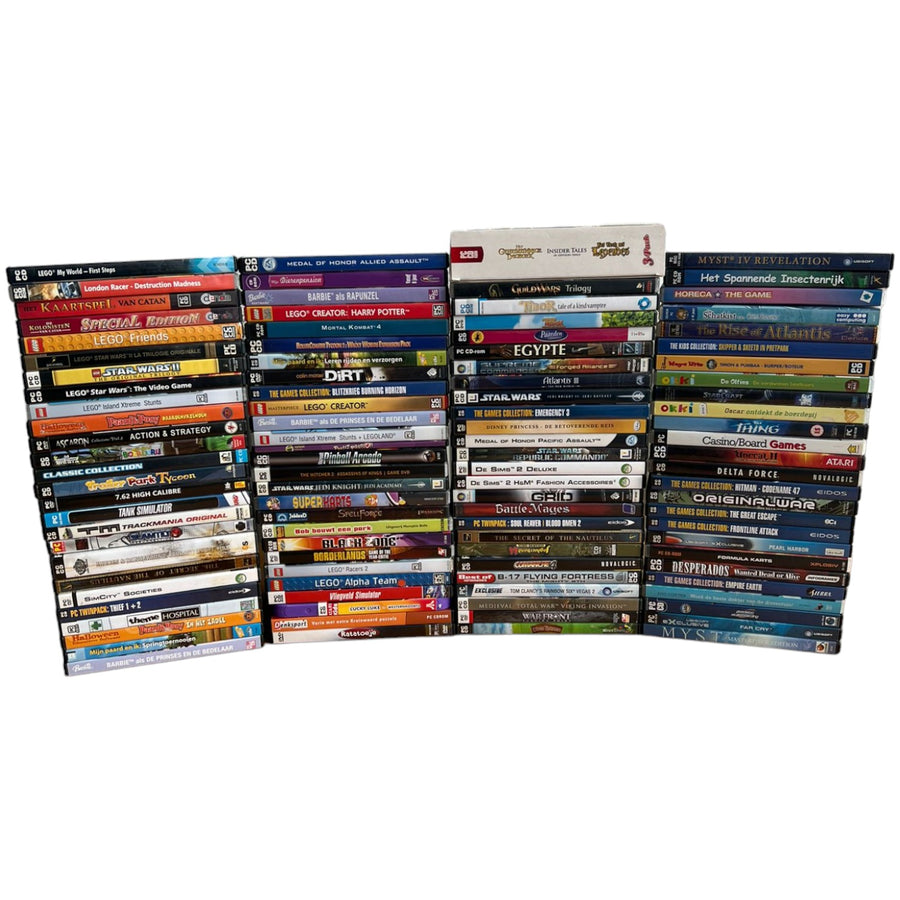 Microsoft-Mega Lot van 100x PC Games - LOT 7 Tweedehands