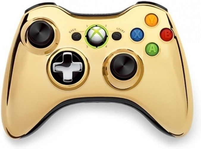 Microsoft-Xbox 360 Controller - Gold Limited Edition Tweedehands