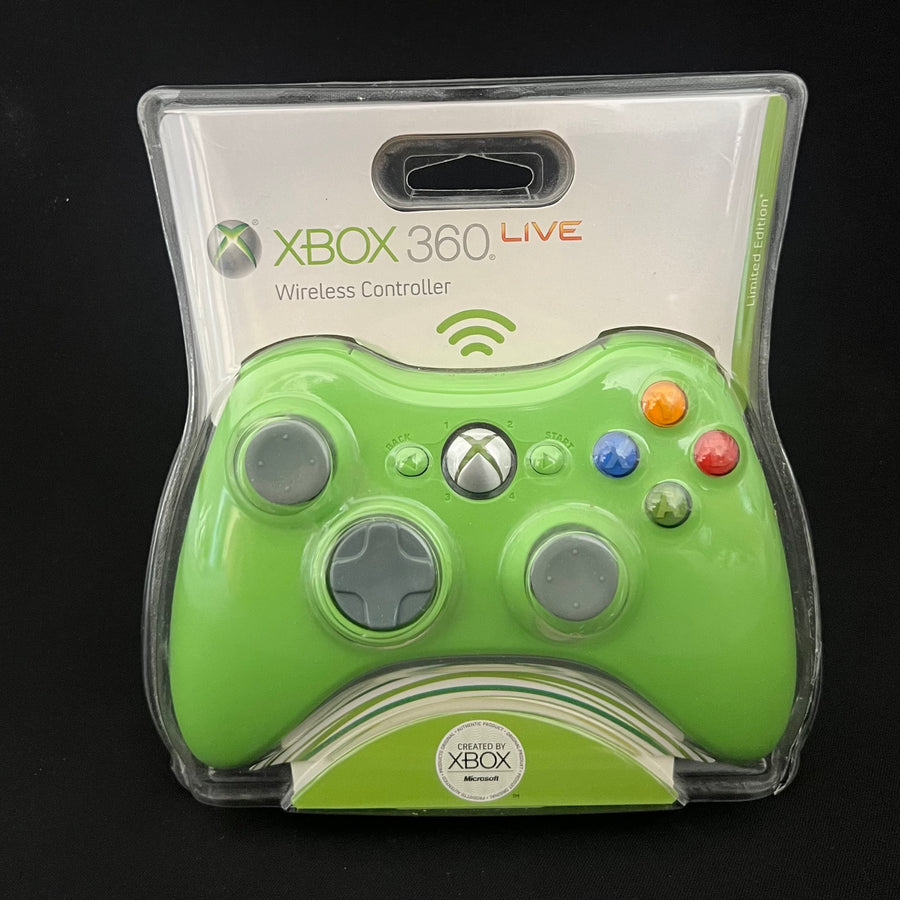 Microsoft-Xbox 360 Controller - Groen Limited Edition (Nieuw)
