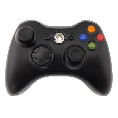 Microsoft-Xbox 360 Controller - Zwart Tweedehands