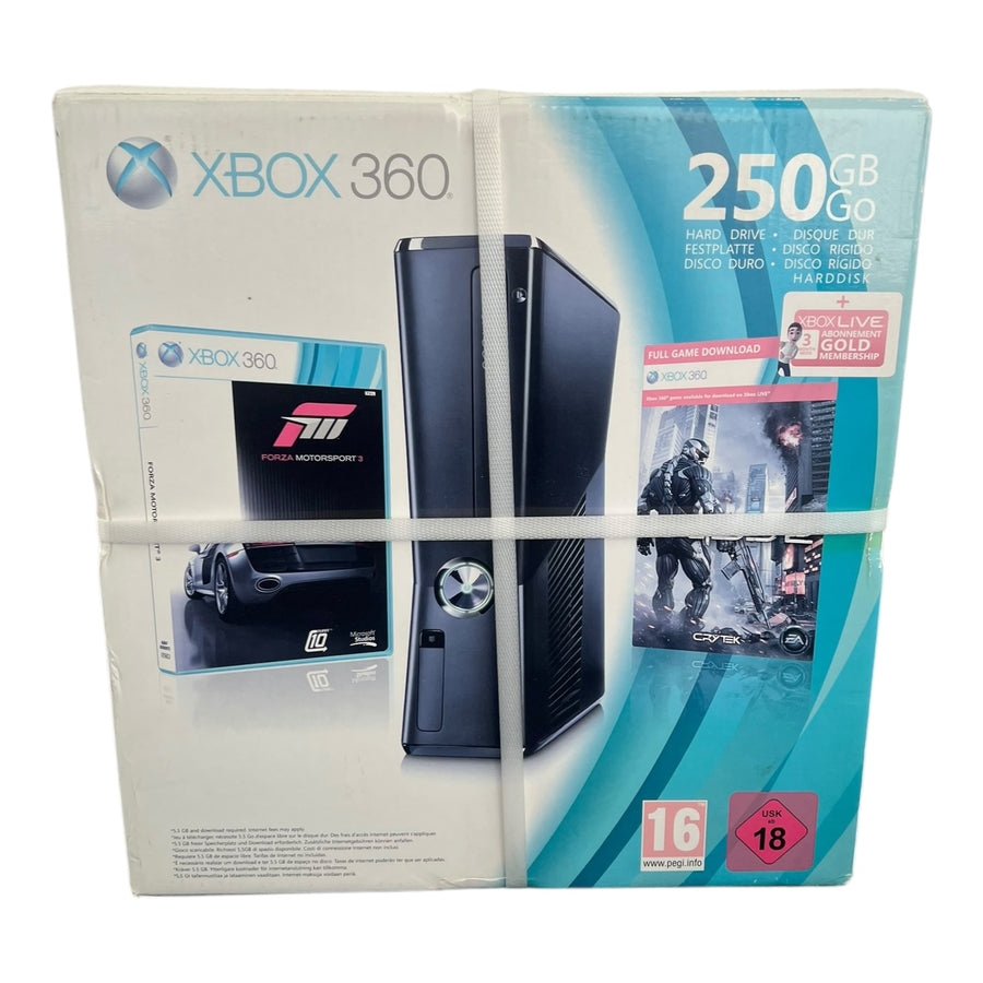 Microsoft-Xbox 360 S Console - Forza Motorsport 3 Edition (Verkleurd) (Nieuw)