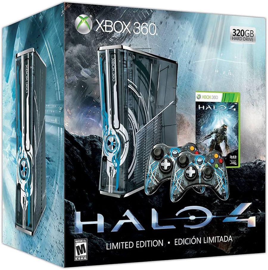 Microsoft-Xbox 360 S Console - Limited Halo 4 Edition (Nieuw)