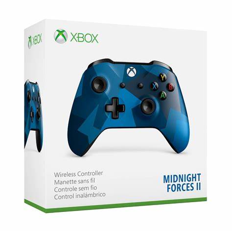Microsoft-Xbox One Controller - Midnight Forces (In doos) Tweedehands