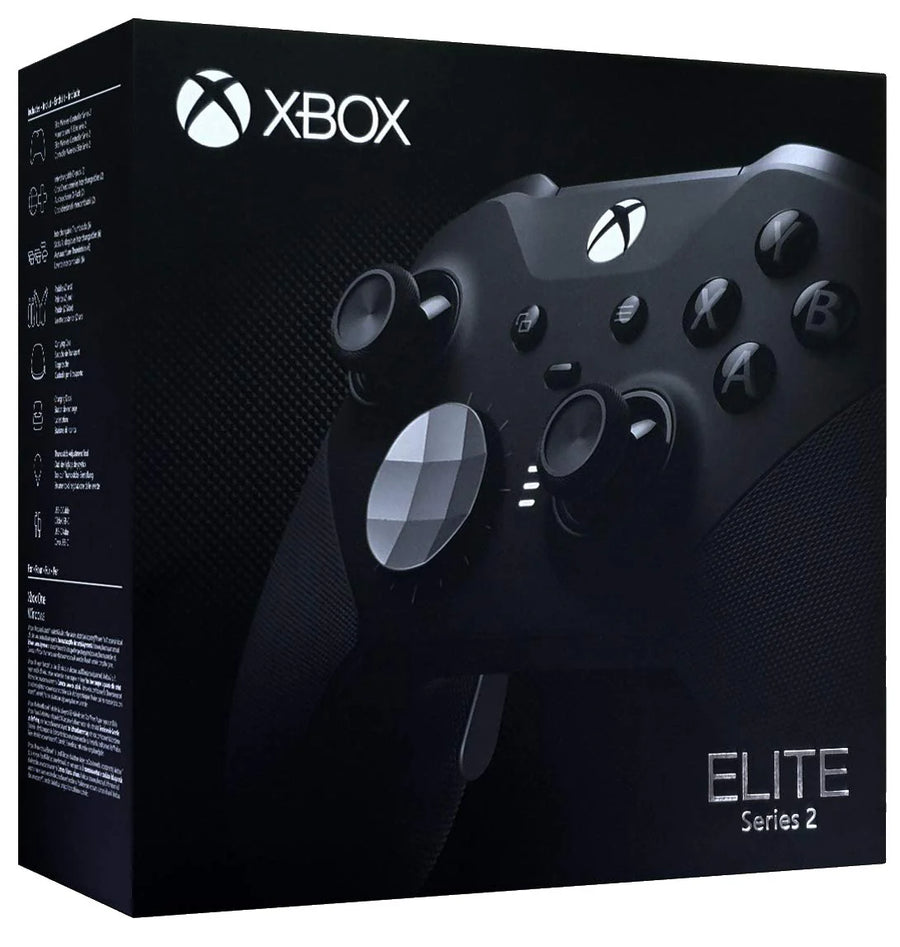 Microsoft-Xbox One Elite Series 2 Controller - Zwart (In doos) Tweedehands