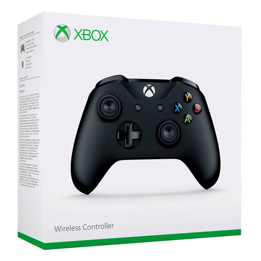 Microsoft-Xbox One S Controller + USB Kabel - Zwart (Nieuw)