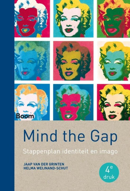 Mind the Gap, Jaap van der Grinten en Helma Weijnand-Schut, 4e druk, omslag met gekleurde portretten, tweedehands