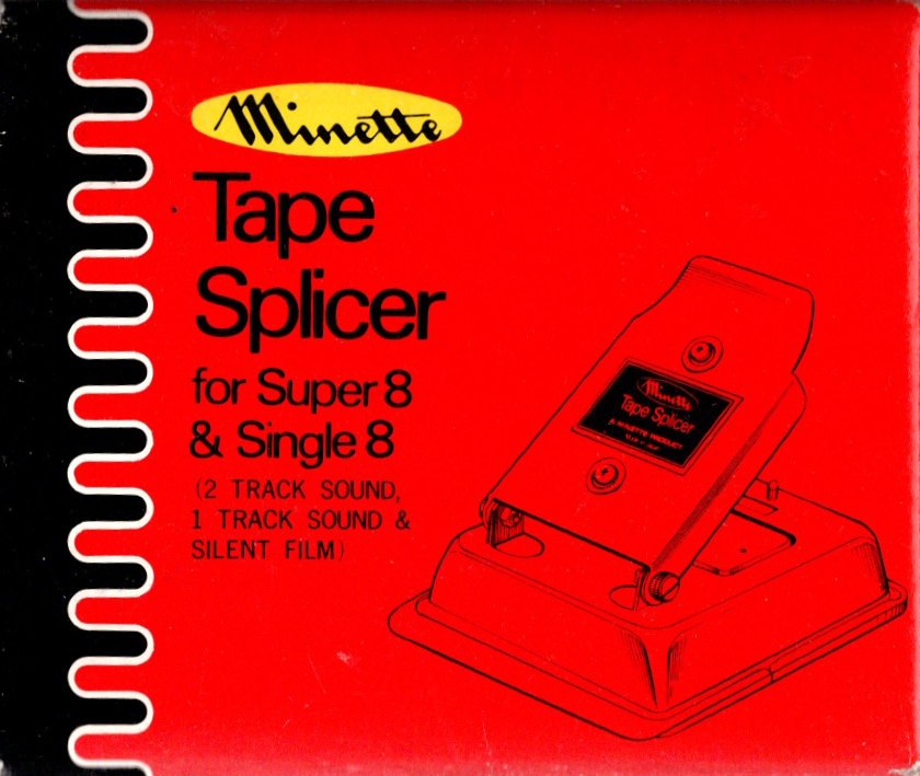 Minette-Tape Splicer for Super 8 & Single 8 (Nieuw)