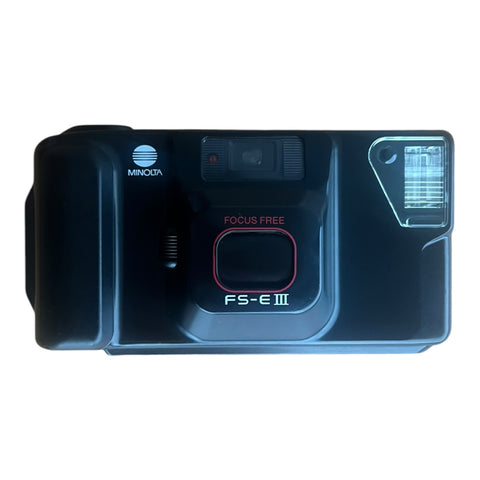 Minolta-FS-E III 35mm Zoom Point and Shoot Film Camera Tweedehands