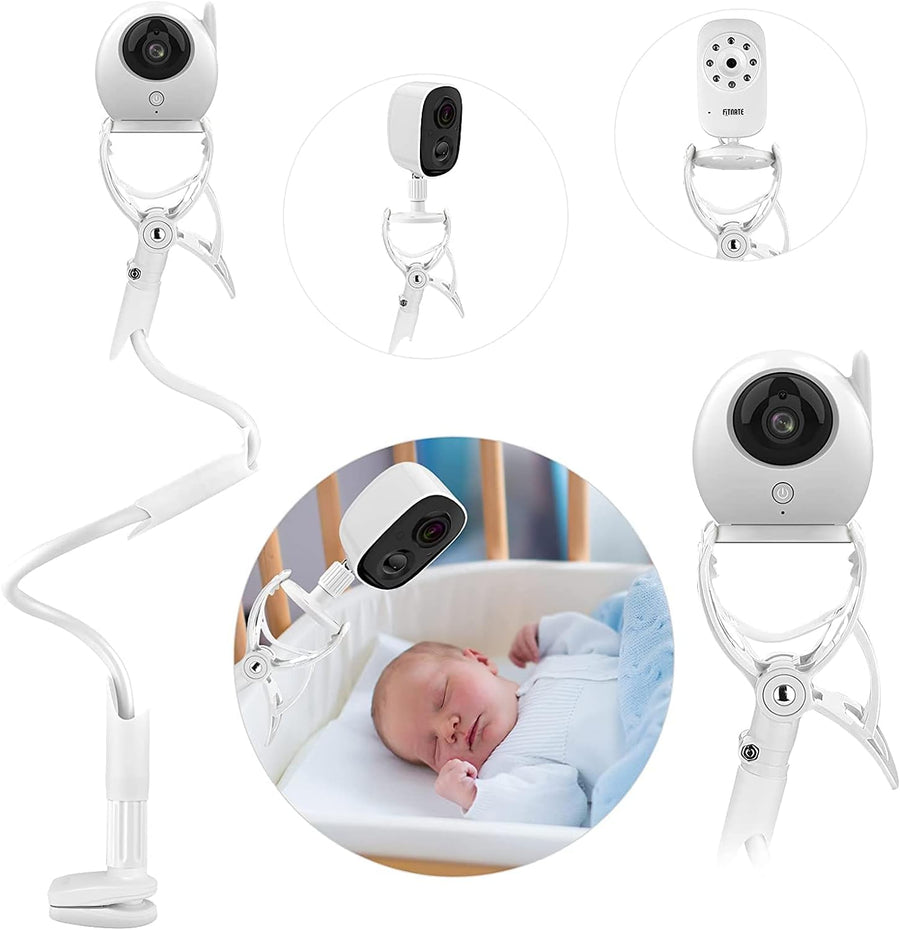 Universele Flexibele Babyfoon Houder - Wit