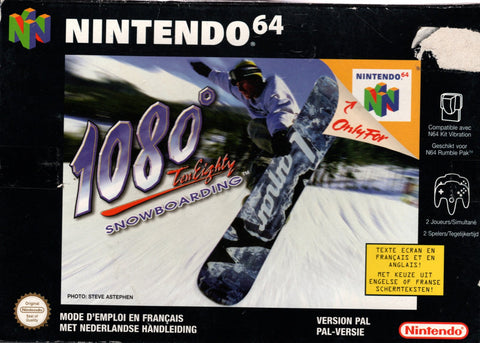N64-1080 Snowboarding (In doos) Tweedehands