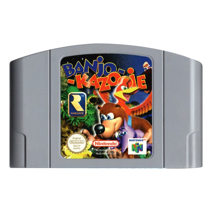 N64-Banjo-Kazooie (Losse cassette) Tweedehands