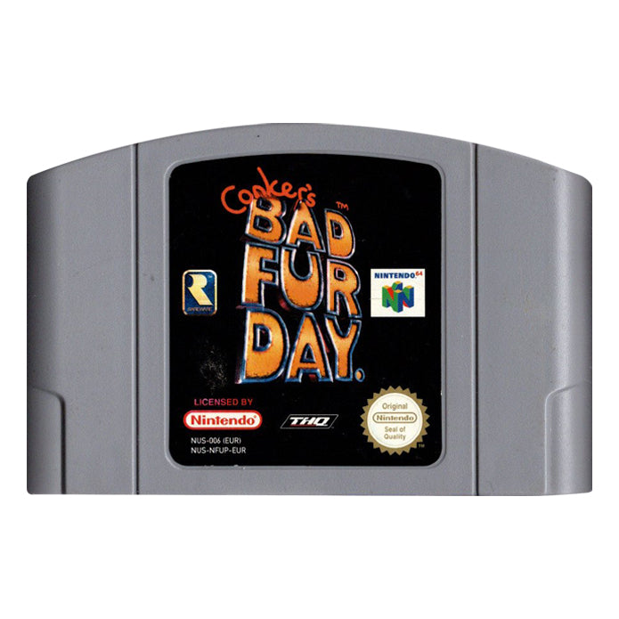 N64-Conker's Bad Fur Day (Losse cassette) Tweedehands