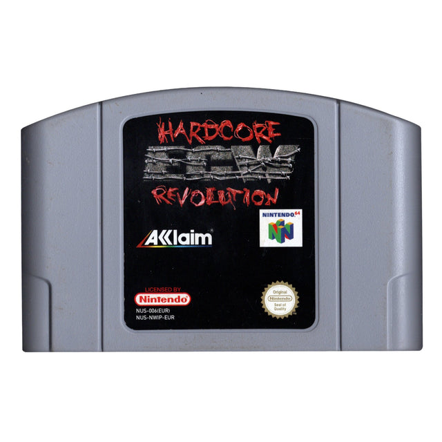Nintendo 64 ECW Hardcore Revolution, losse cassette, tweedehands