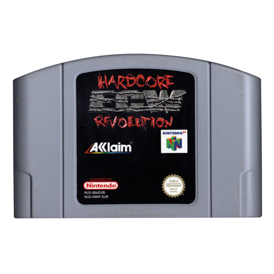 N64-ECW Hardcore Revolution (Losse Cassette) Tweedehands