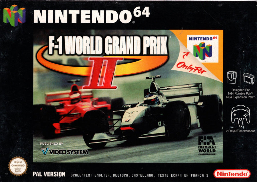 N64-F-1 World Grand Prix 2 (In doos) Tweedehands