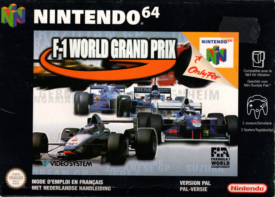N64-F-1 World Grand Prix (In doos) Tweedehands
