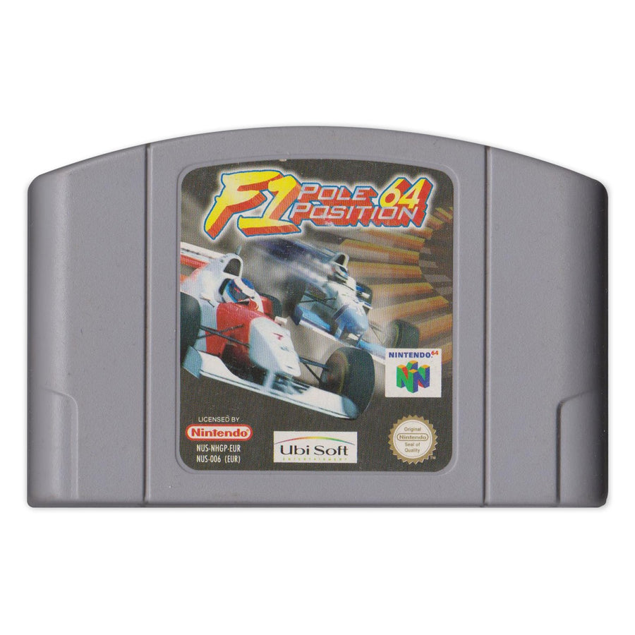 N64-F1 Pole Position 64 (Losse Cassette) Tweedehands