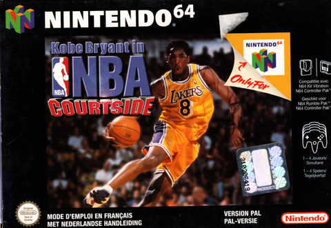 N64-Kobe Bryant in NBA Courtside (In doos) Tweedehands