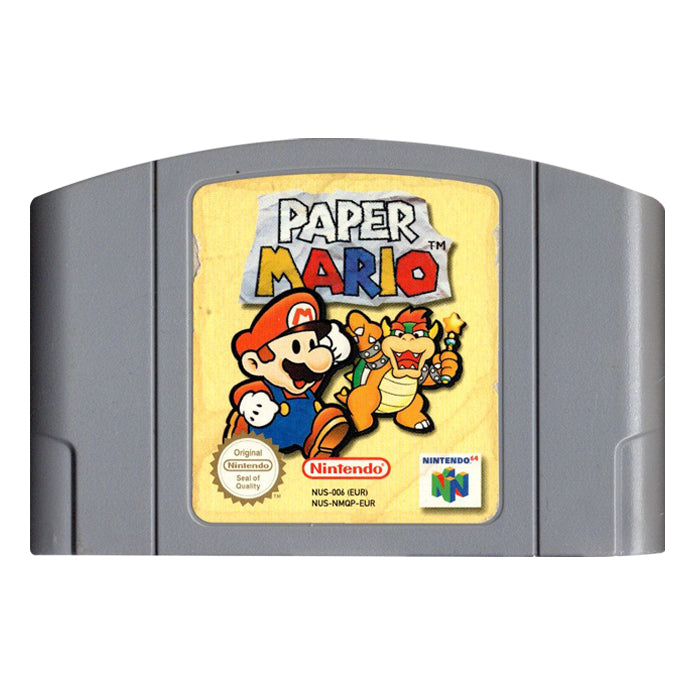 N64-Paper Mario (Losse cassette) Tweedehands