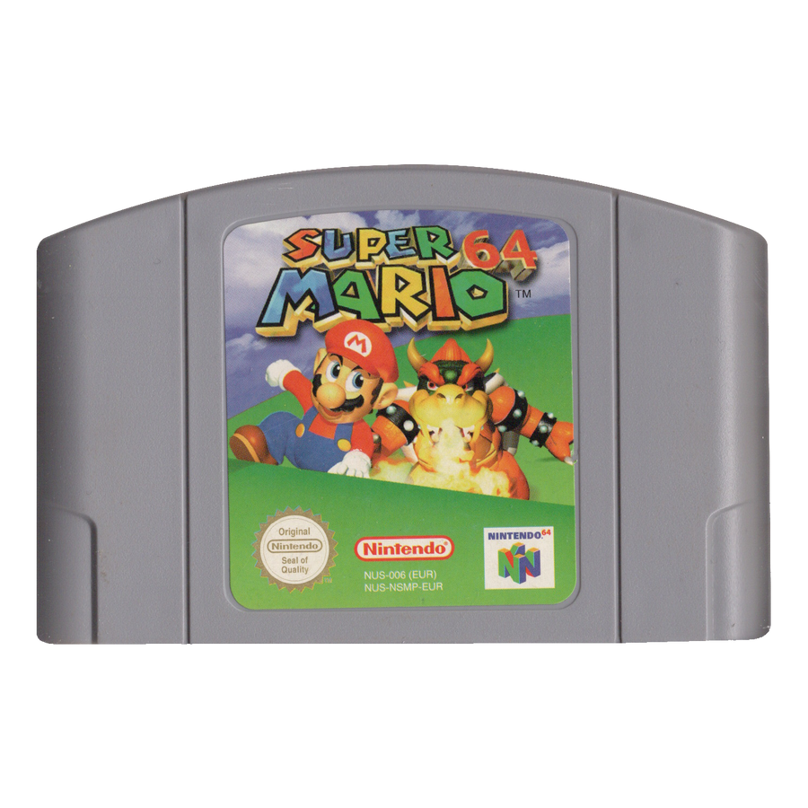 N64-Super Mario 64 (Losse cassette) Tweedehands