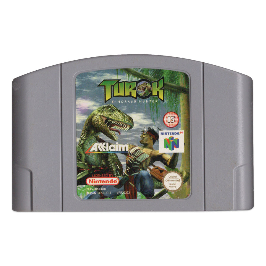 N64-Turok: Dinosaur Hunter (Losse cassette) Tweedehands