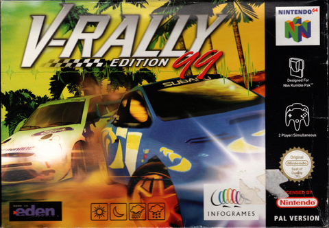 N64-V-Rally 99 (In doos) Tweedehands