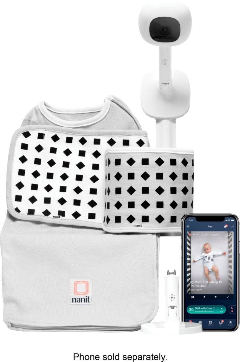 Nanit-Complete Babyfoon Systeem Bundel P211 - Wit (In doos) Tweedehands