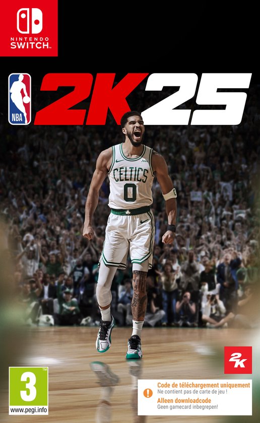 Nintendo Switch NBA 2K25, doos voorkant