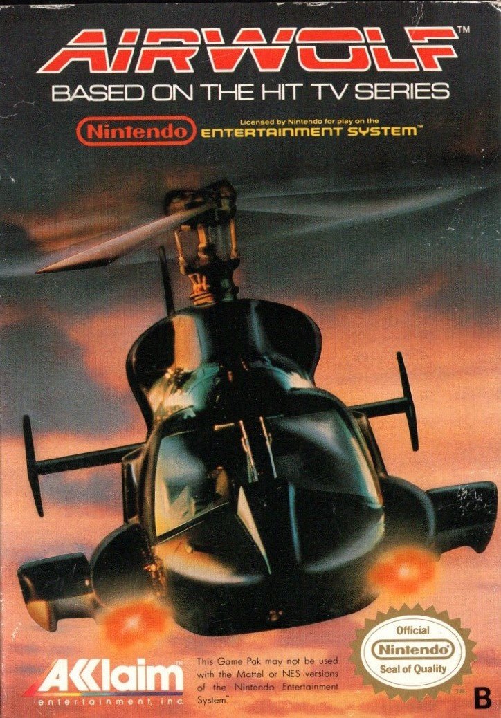 NES-Airwolf (In doos) Tweedehands