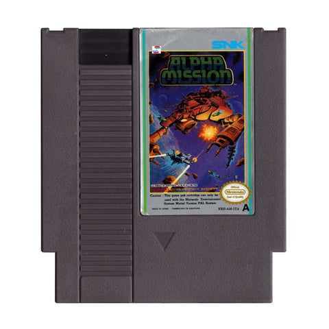 NES-Alpha Mission (Losse cassette) Tweedehands