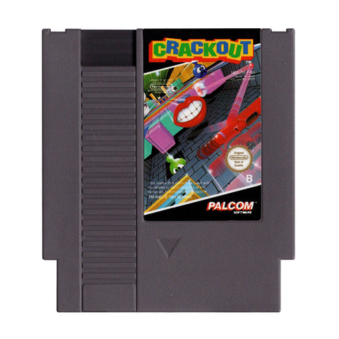 NES-Crackout (Losse cassette) Tweedehands