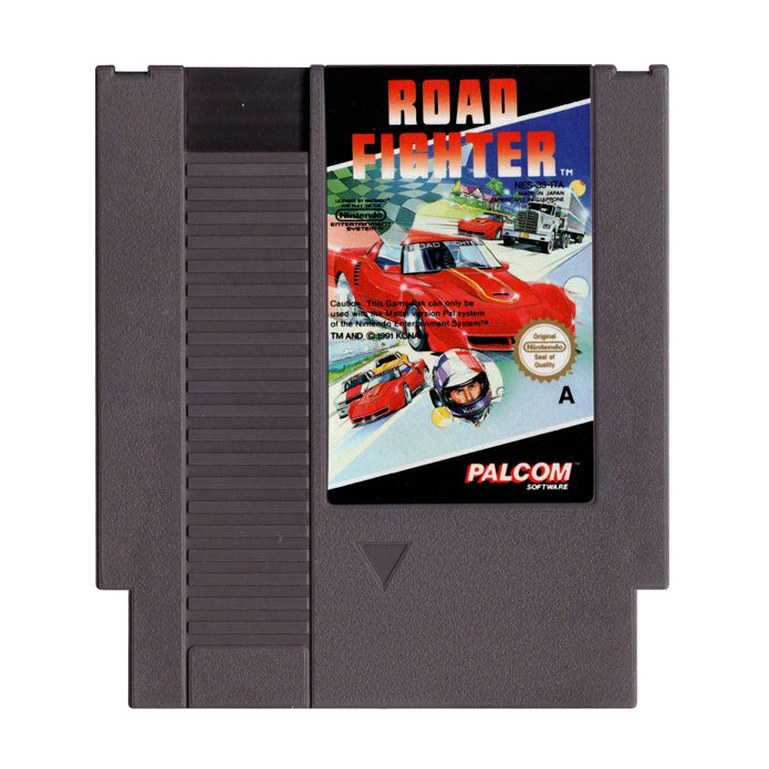 NES-Road Fighter (Losse cassette) Tweedehands