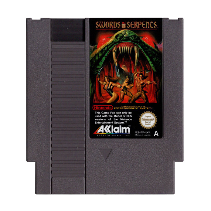 NES-Swords Serpents (Losse cassette) Tweedehands