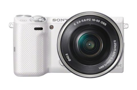 NEX-5TL Systeemcamera + 16-50mm OSS + Flitser - Wit