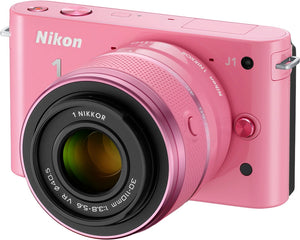 1 J1 Systeemcamera + 30-110mm Lens - Roze (In doos)