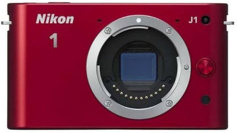 Nikon-1 J1 Systeemcamera Body - Rood (In doos) Tweedehands