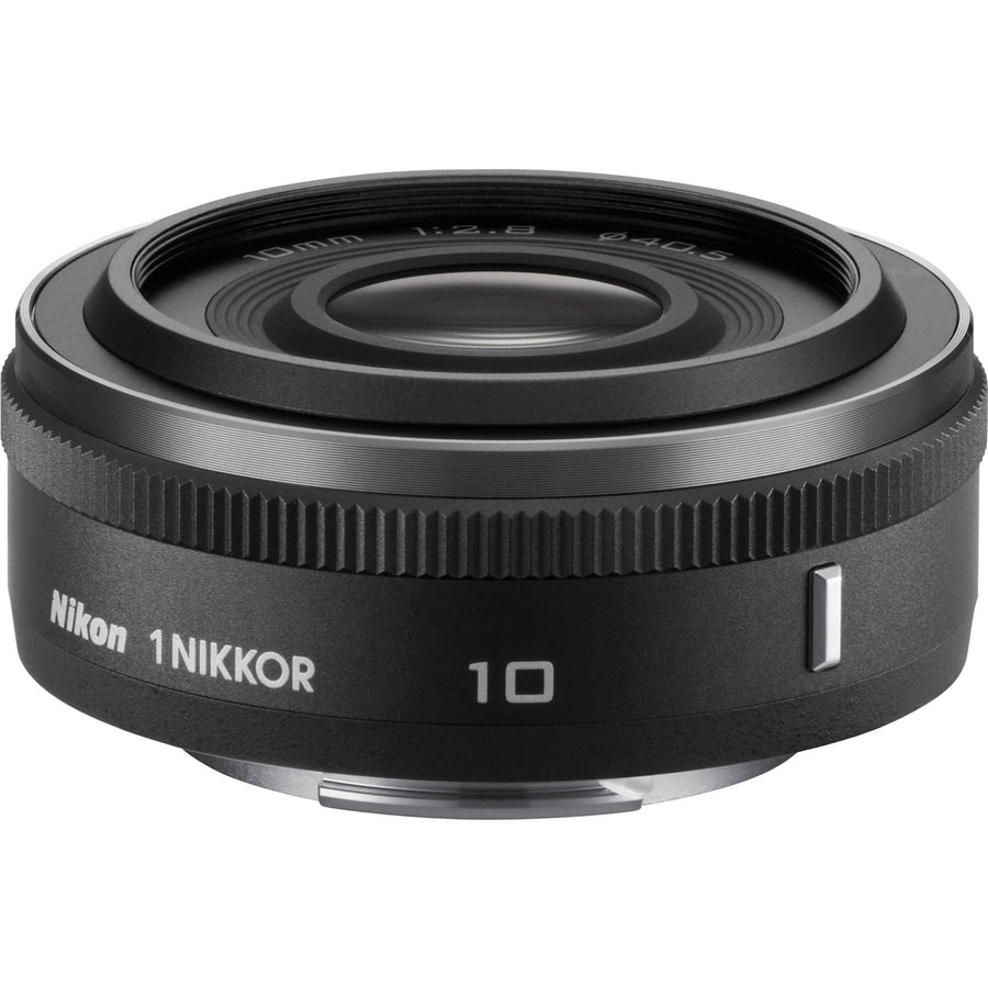 Nikon-1 Nikkor 10mm f/2.8 Lens - Zwart Tweedehands