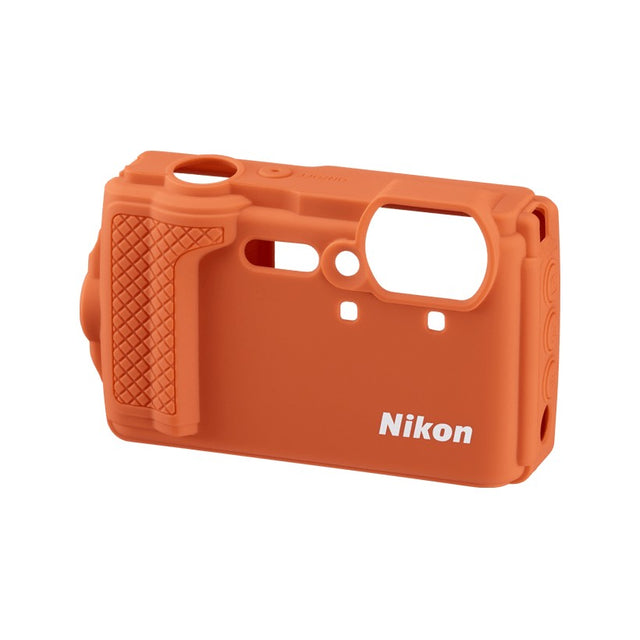 Nikon CF-CP3 siliconen jacket voor Coolpix W300, oranje, losse siliconen hoes zonder camera